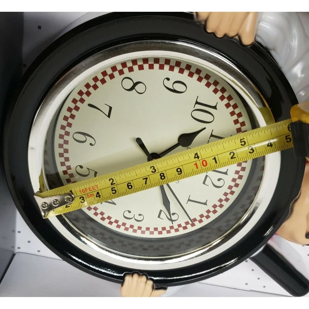 Plastic Kitchen Wall Clock, 11